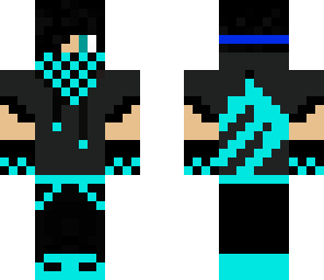 turquoise teen boy