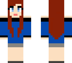 auburn haired woman type 1