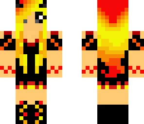 flame girl