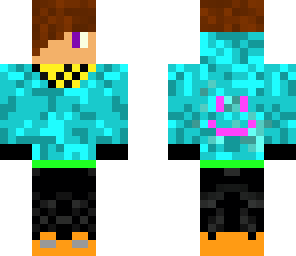 blue hoodie