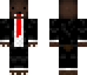 bear in a suit