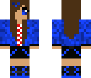 blue girl