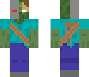 survivor cyborg zombie-being-cured herobrine