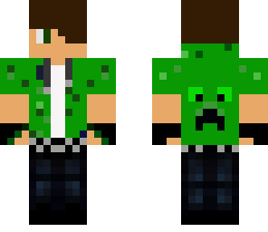 green hoodie