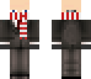 hitman in scarf and suit