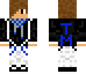 blue teenager