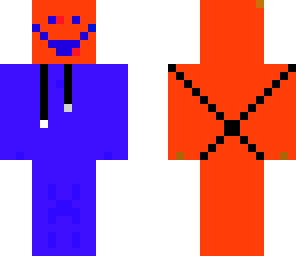 man in blue