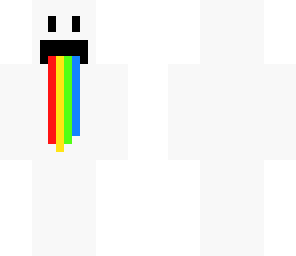 drooling rainbow