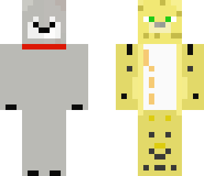 wolf and ocelot