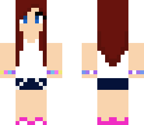 girl with headphones
