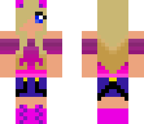 kitty cat girl pink
