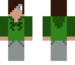 casual green hoodie boy