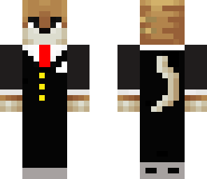 dog in suit