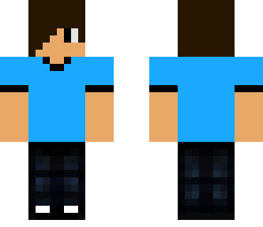 blue t-shirted guy fixed