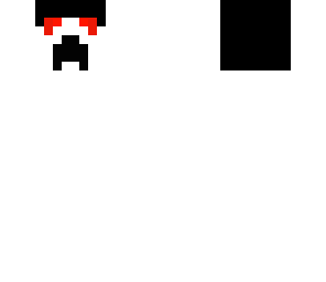 creeper head with hair