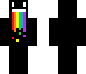 rainbow puking guy