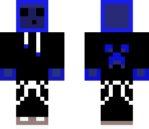 blue hoodie slime