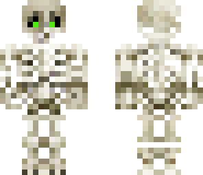green eyed skeleton