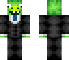 bad pigie in a suit