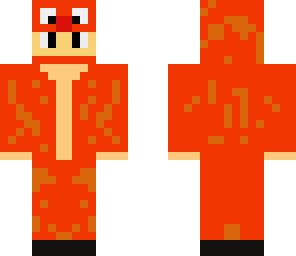 orange gushy