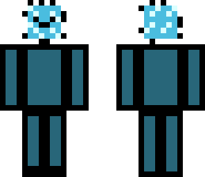 rubix guy with glass helmet