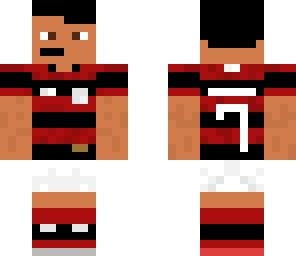 camisa do flamengo minecraft