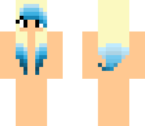blonde and blue base