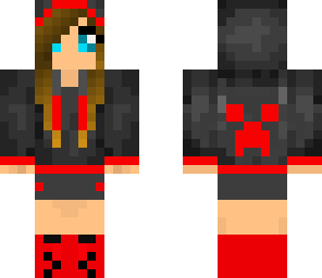 red creeper girl