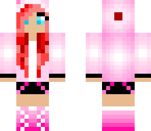 edited pink girl