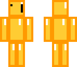 gold block man