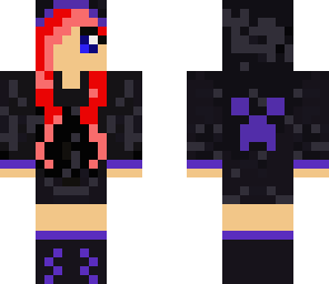 red creeper girl