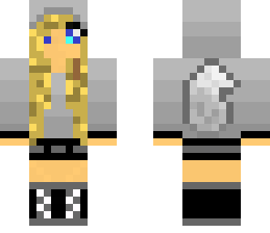 blonde wolf girl