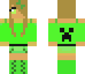 green creeper girl