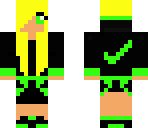 green nike girl