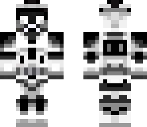 black white robot