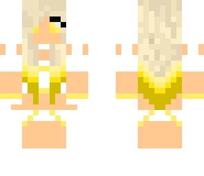 white n yellow girl
