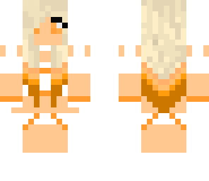 white n orange girl