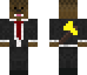 bacca with sacrificial axe on back