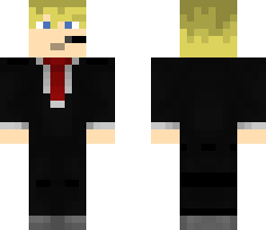 blonde minecraft player