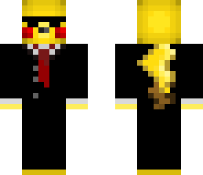 pikachu agent with glasses and red cheeks
