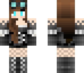 dark steampunk girl