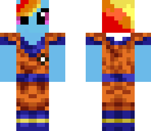 goku rainbowdash
