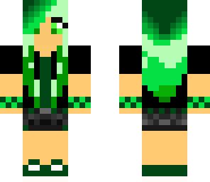 now with green eyes poison girl