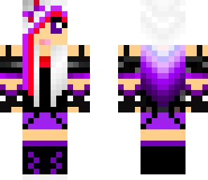 red and purple teen