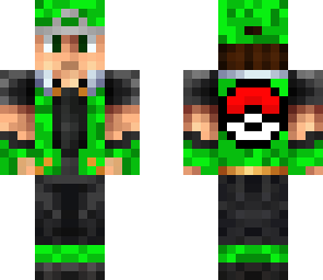 green pokemon trainer