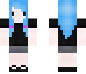 bloo hair gurl