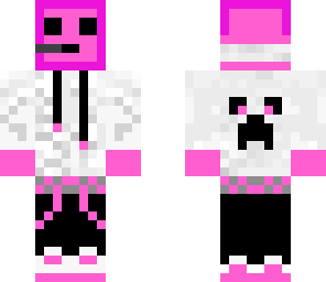 pink slime with headphones and mic