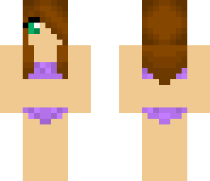 purple bikini