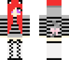 red hair kitty girl