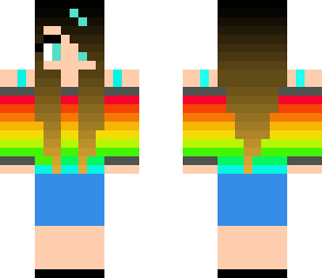 rainbow lady